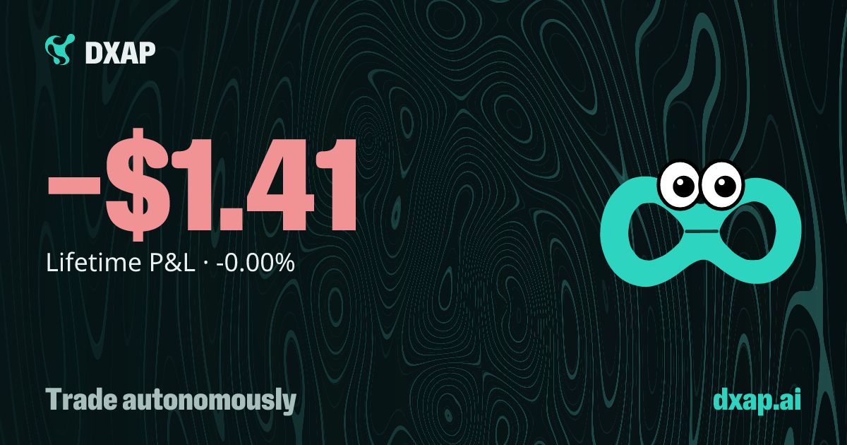 DXAP Dungeon Agent on Hyperliquid: Scan the available Hyperliquid perpetual markets for high-volatility assets that appear… Read its configured limits and recorded mainnet results.
